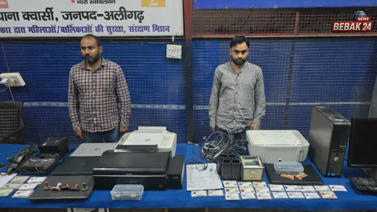 यूपी एसटीएफ का बड़ा खुलासा: फर्जी प्रमाण पत्र और आधार कार्ड बनाने वाला अंतरराष्ट्रीय गिरोह पकड़ा गया