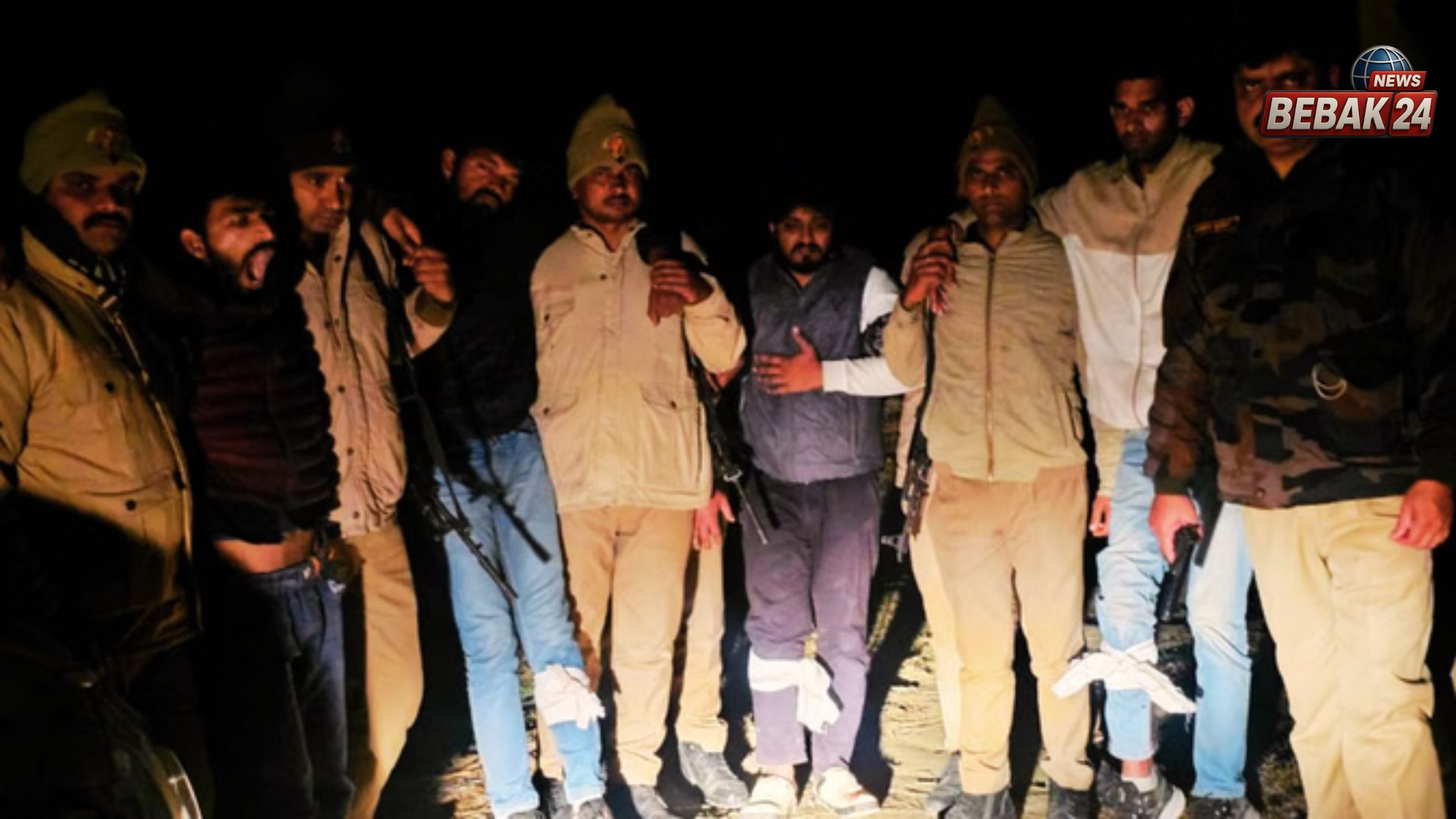 बलिया: आयुष हत्याकांड में पुलिस का बड़ा प्रहार; 5 बदमाशों का 'हाफ एनकाउंटर', मुख्य आरोपी के सरेंडर के बाद हुई कार्रवाई