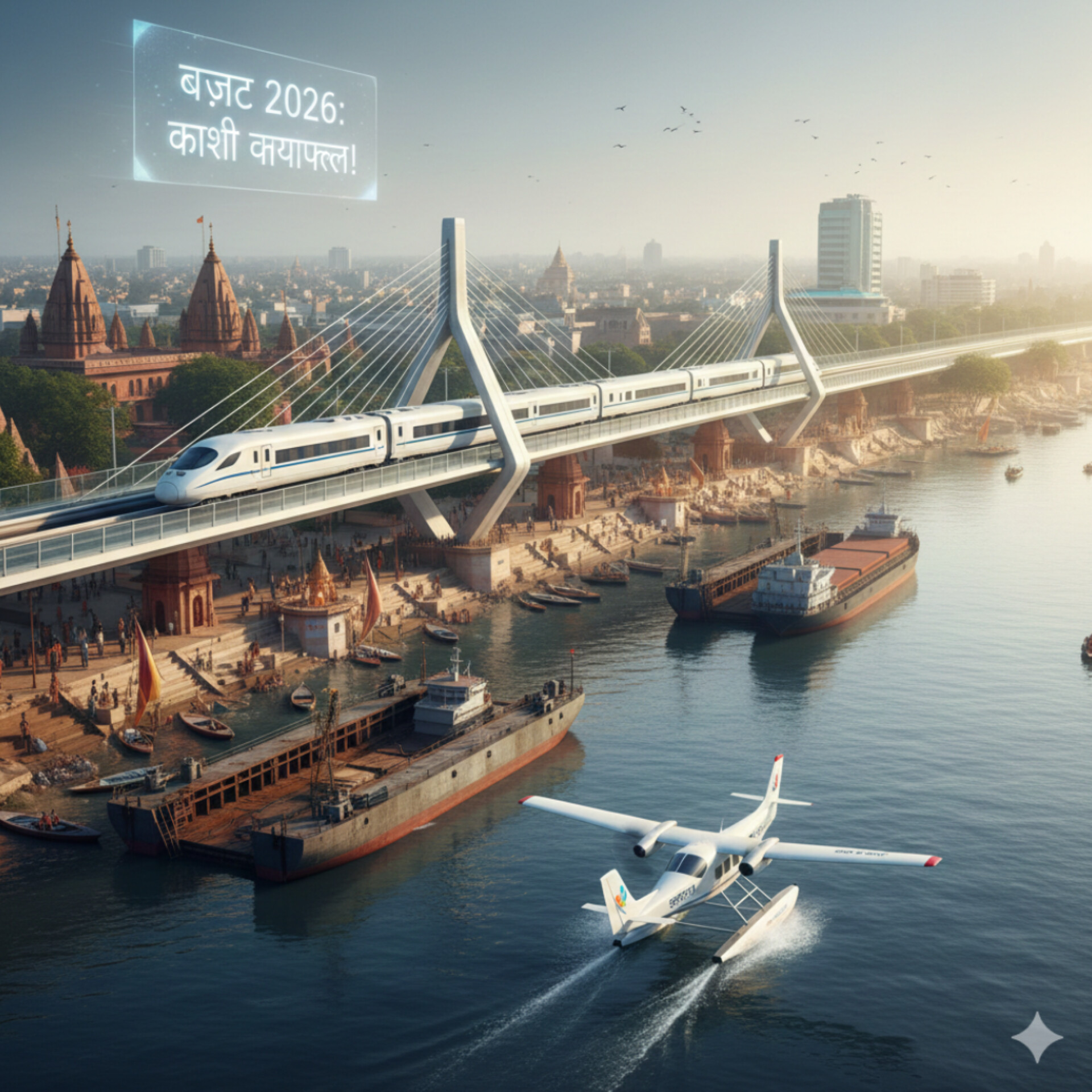 बजट 2026: काशी के 'कायाकल्प' का ब्लूप्रिंट! बुलेट ट्रेन से लेकर वॉटरवेज़ तक, जानें बनारस को क्या मिला?