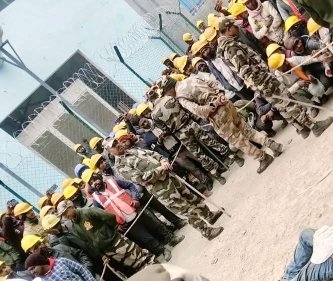चौसा थर्मल पावर प्लांट में भीषण हादसा: भारी पाइप गिरने से मजदूर की मौत, मचा हड़कंप