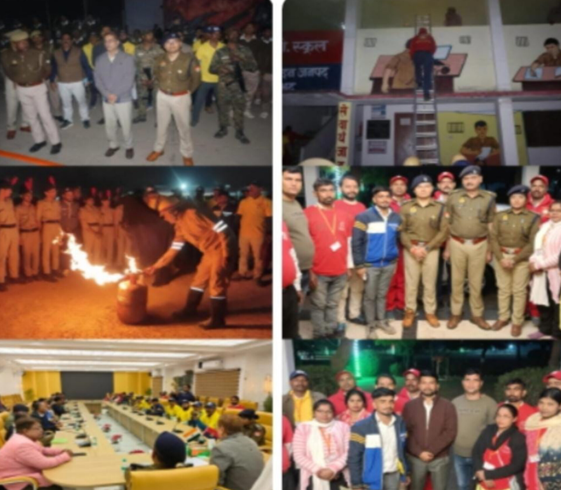 ब्लैक आउट मॉक ड्रिल से परखी गई आपदा प्रबंधन की मुस्तैदी