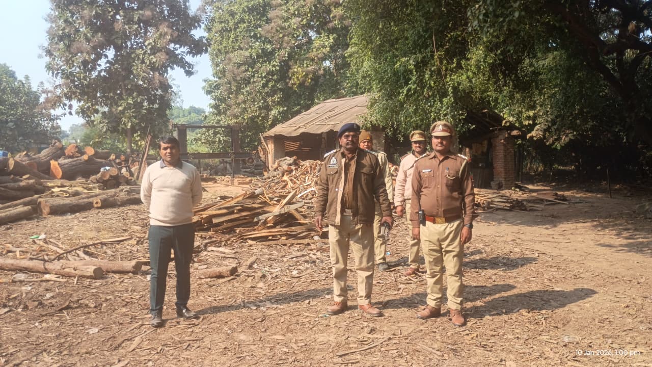 सेवराई में एसडीएम की बड़ी कार्रवाई, अवैध आरा मशीन सीज