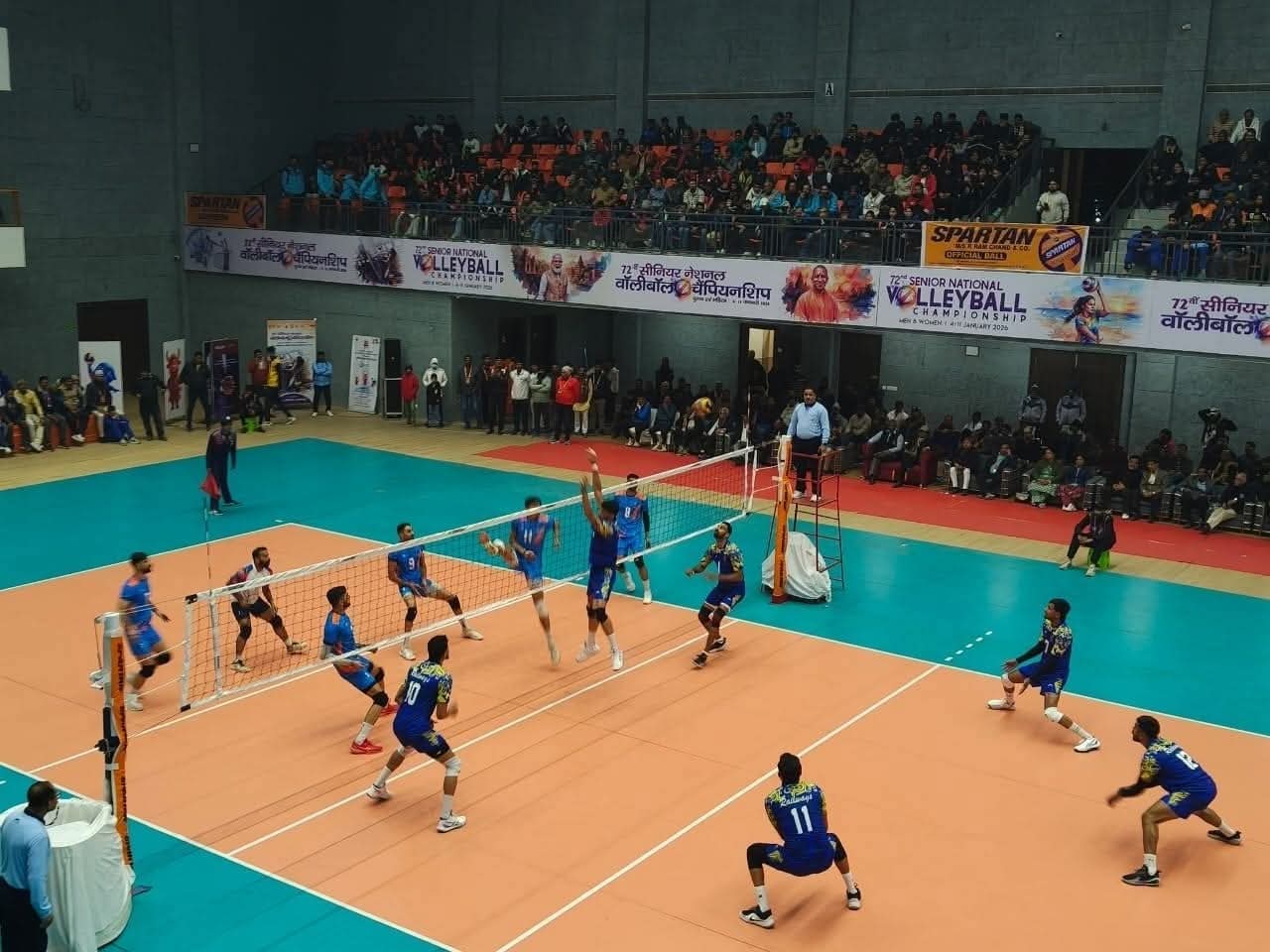 काशी में वॉलीबॉल का महाकुंभ: यूपी के स्मैश के आगे बिहार पस्त, तेलंगाना ने रचा इतिहास!