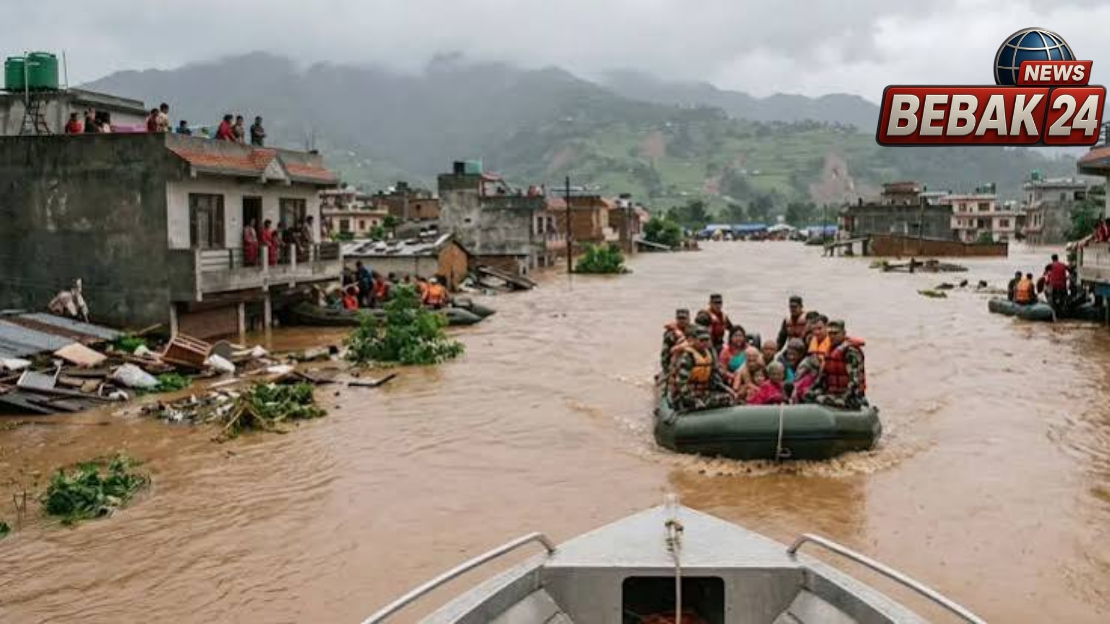 नेपाल बाढ़: मौत का आंकड़ा 616 पार, 1900 से अधिक लापता; मौसम बिगड़ा तो थमा बचाव