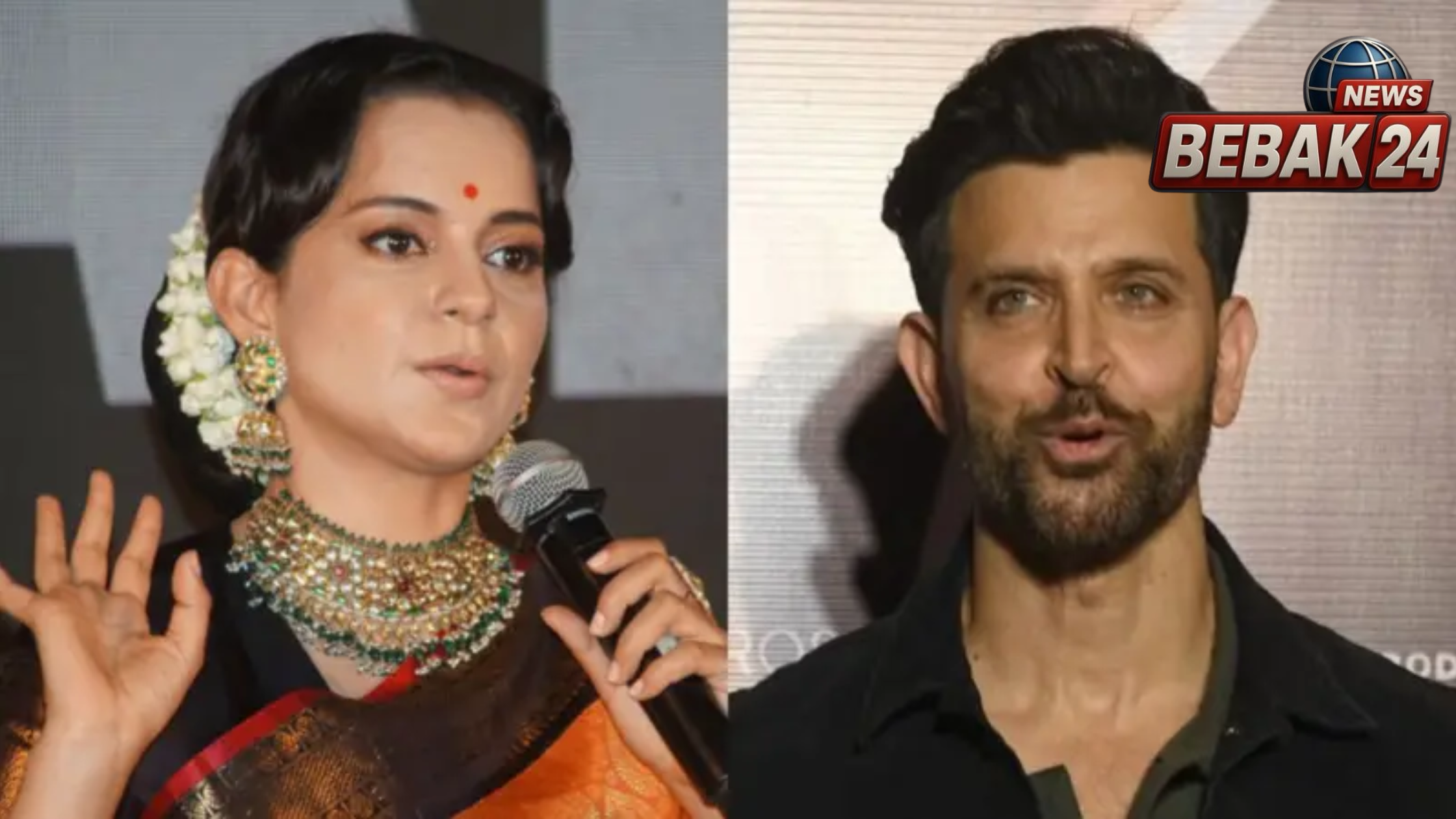 'सबा आज़ाद के साथ खुश रहिए, आग में घी मत डालिए'&mdash; कंगना रनौत का ऋतिक रोशन पर तीखा पलटवार