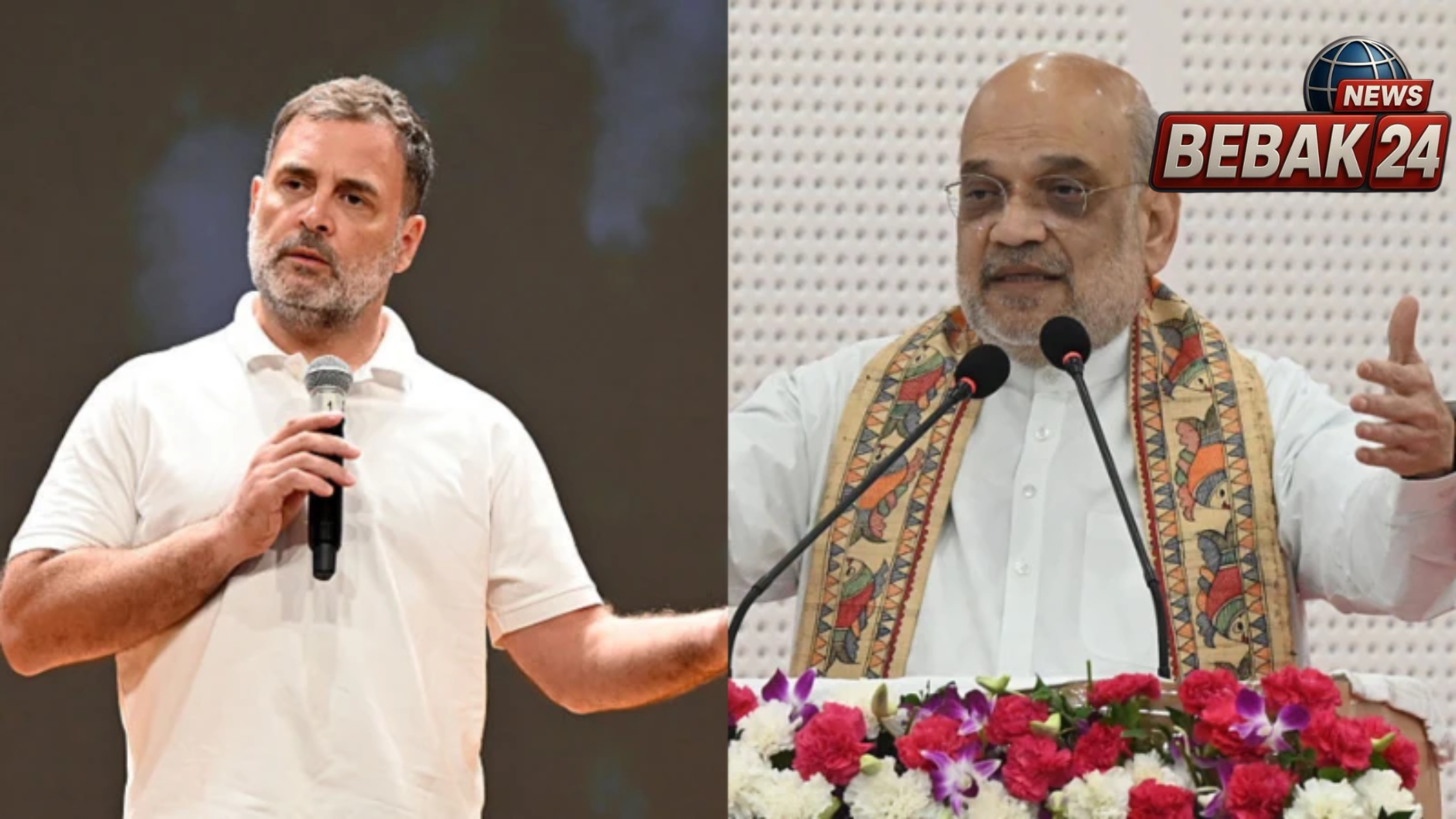 सीजेपी संसद मार्च पर छिड़ा सियासी घमासान; राहुल गांधी का अमित शाह पर हमला, पुलिस ने गोली व पैलेट गन के दावों को नकारा
