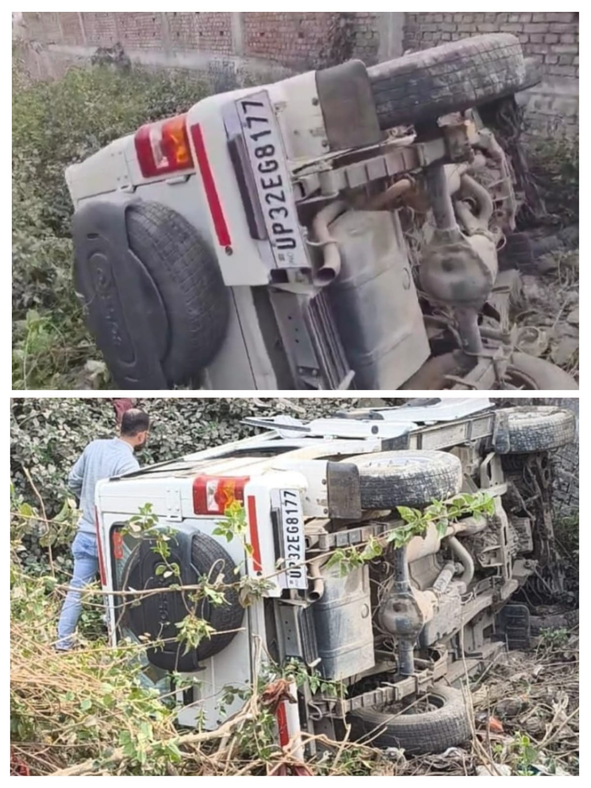 कर्तव्य पथ पर बड़ा हादसा: सीओ पिपरी की गाड़ी अनियंत्रित होकर पलटी, राहगीर महिला की दुखद मृत्यु