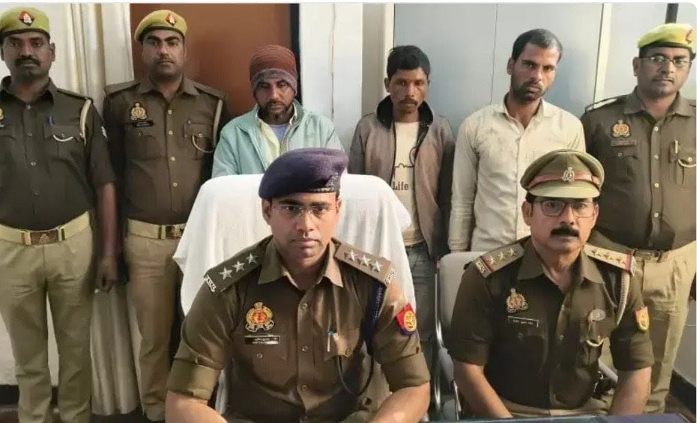 खाकी का शिकंजा! अंतरराज्यीय गो-तस्करी गिरोह के सरगना समेत 3 दबोचे, 8 गोवंश मुक्त