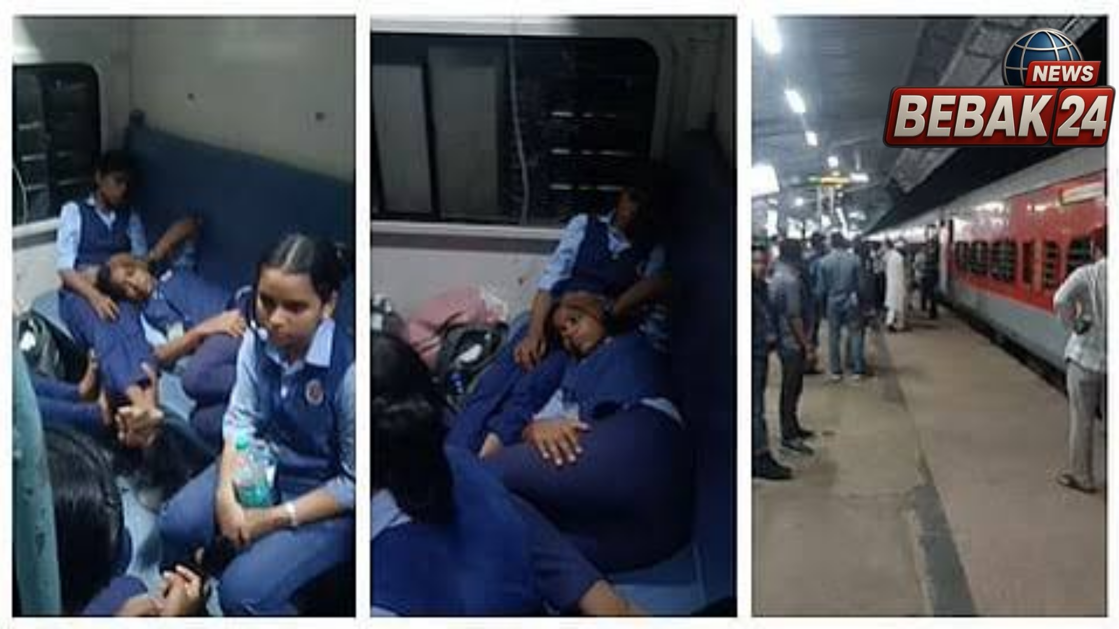 मंगला एक्सप्रेस में 30 बच्चों की तबीयत बिगड़ी, खाना खाने के बाद मचा हड़कंप