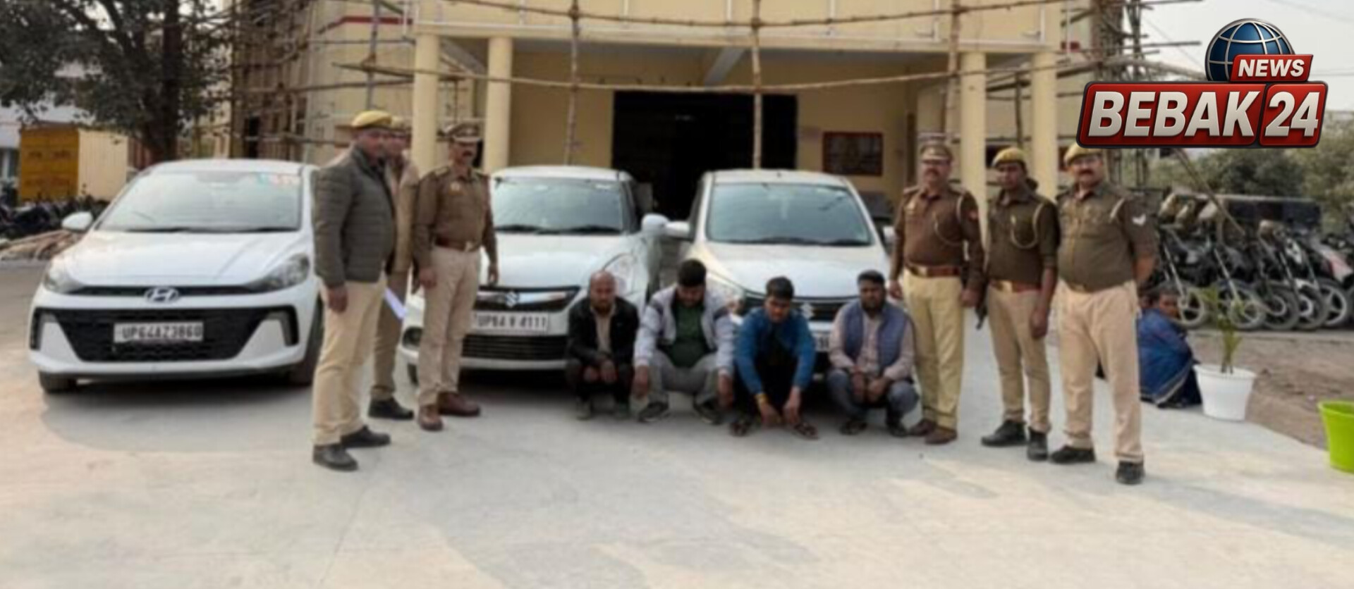 लोढ़ी टोल प्लाजा से उरमौरा तक दौड़ा कर पकड़े गए खनन माफिया, 3 वाहन सीज!