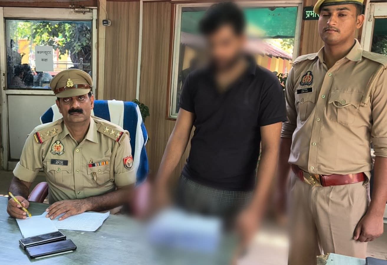 तमंचा चमका रहा था सुधांशु, सैदपुर पुलिस ने घेराबंदी कर दबोचा; बड़ी वारदात की साजिश नाकाम