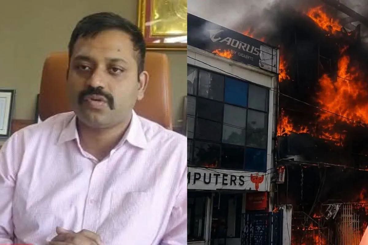 आंधी ने खोली भ्रष्टाचार की पोल! लखनऊ अग्निकांड: 2016 में ही गिरनी थी मौत की इमारत, एलडीए वीसी ने कबूली विभाग की घोर लापरवाही