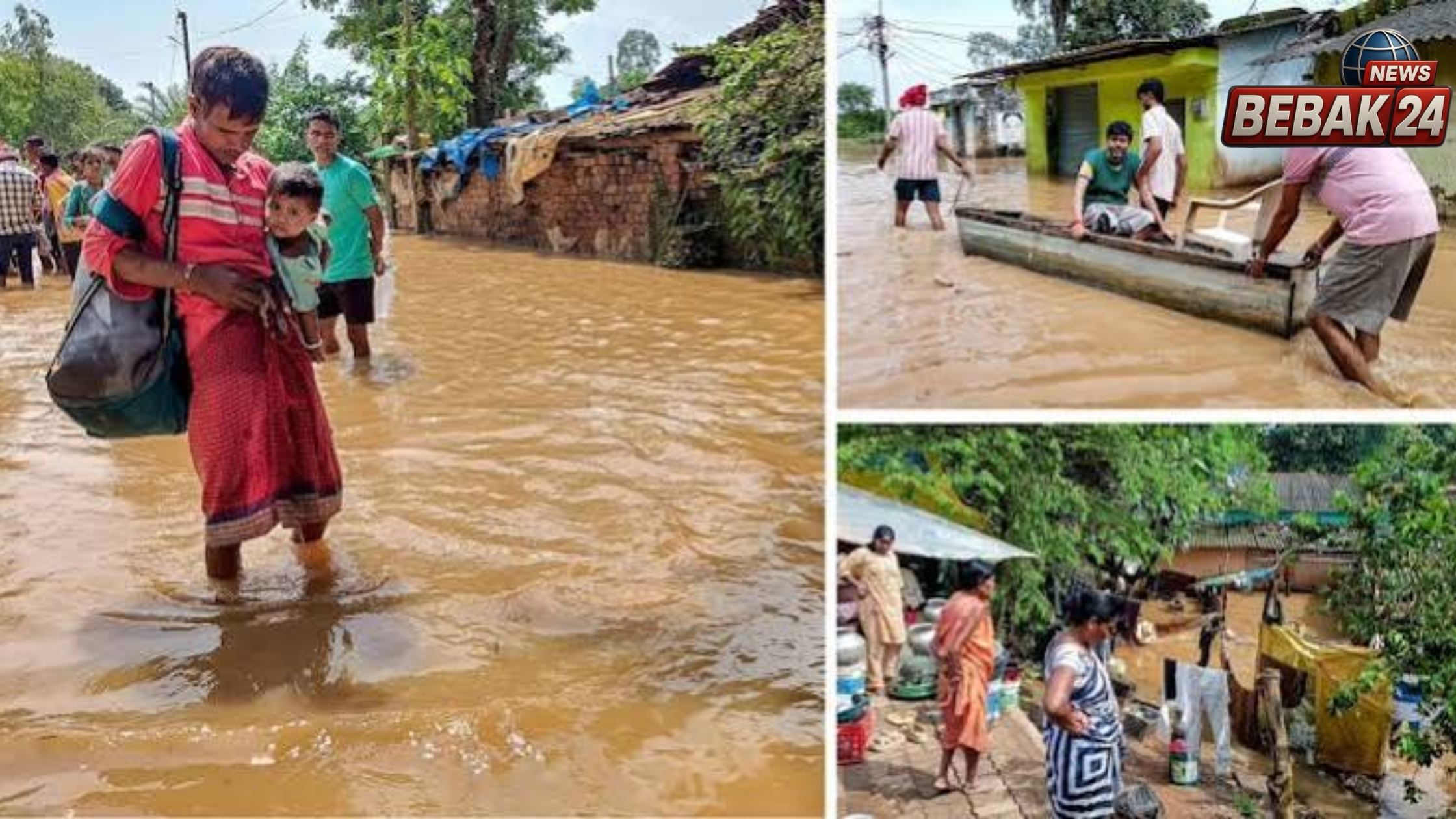 यूपी में बारिश का कहर: 13 लोगों की मौत, कई जिलों में बाढ़ का खतरा