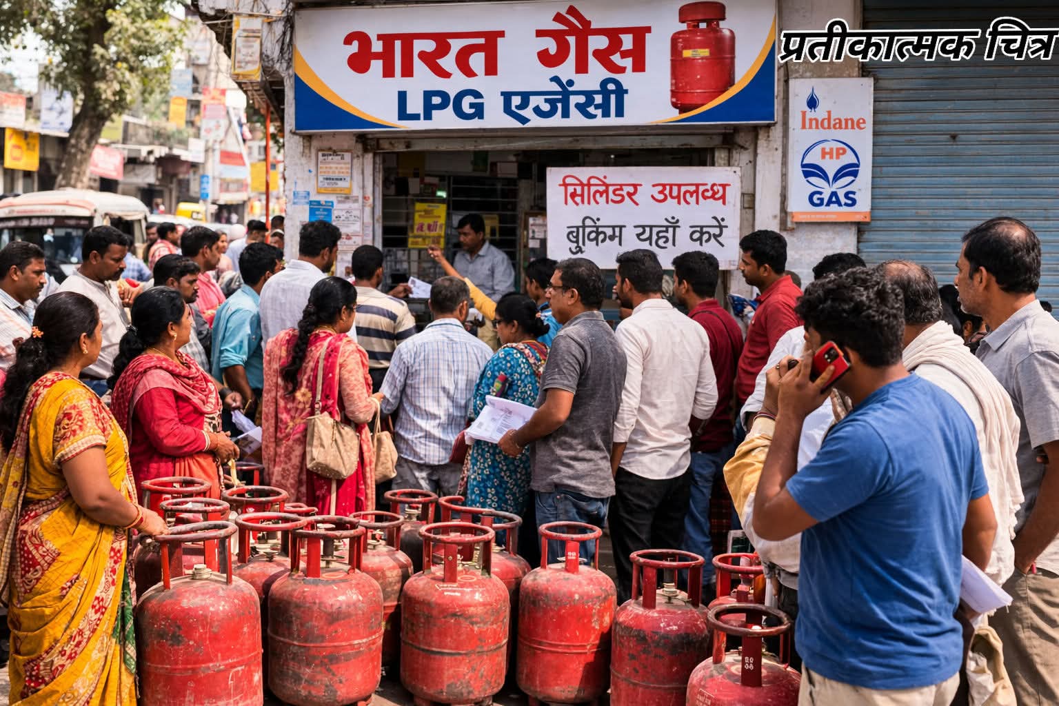 गैस की किल्लत या अफवाहों का 'सिलिंडर'? एजेंसियों पर हाहाकार, जनता बेहाल!