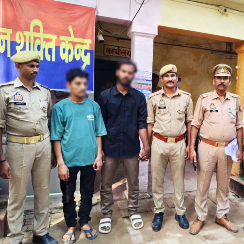 35 लाख का गांजा और लग्जरी कार जब्त, उड़ीसा से बांदा भेजी जा रही थी खेप: मीरजापुर में 2 अंतर्राज्यीय नशा तस्कर गिरफ्तार