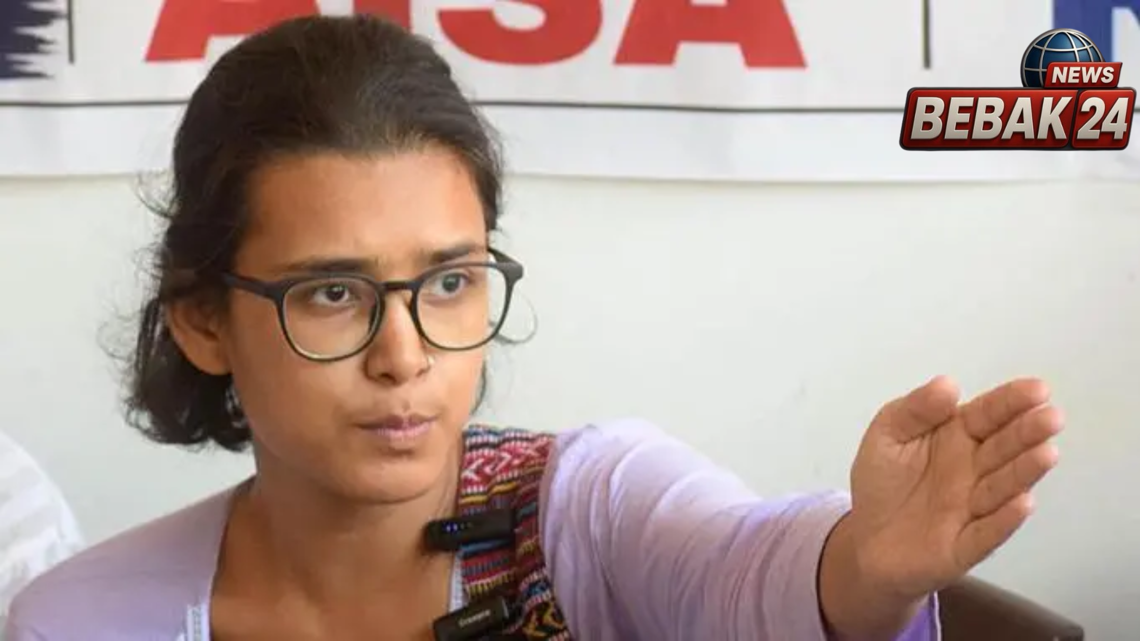 'गृह मंत्री अमित शाह इस्तीफा दें'&mdash; 23 दिन भूख हड़ताल के बाद AISA अध्यक्ष नेहा बोरा का बड़ा हमला; बोलीं- 'पुलिस कार्रवाई की जवाबदेही तय हो'