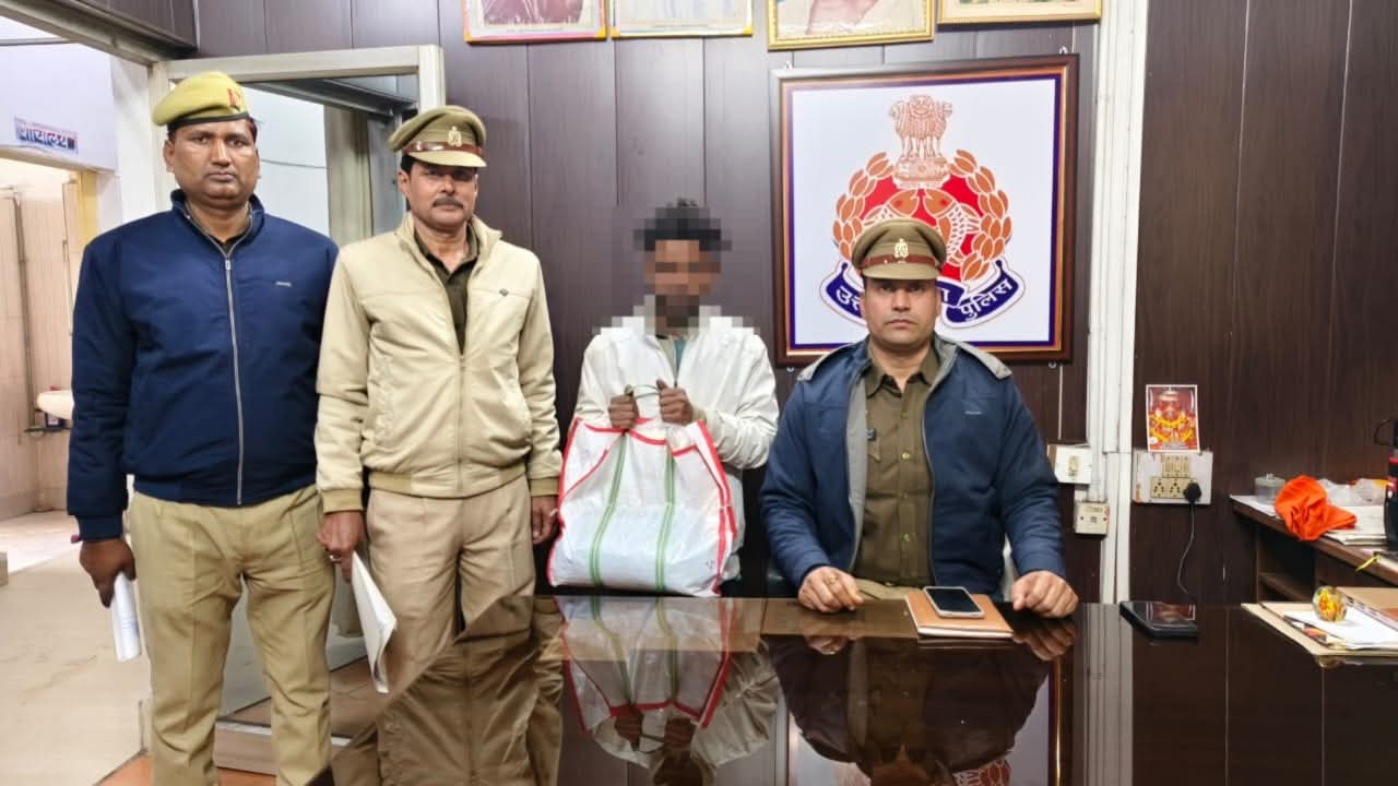 शक्तिनगर में दो किलो गांजा के साथ तस्कर गिरफ्तार, पुलिस ने भेजा जेल