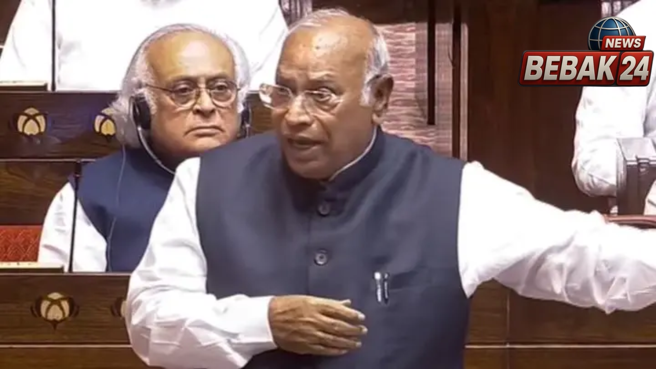 'गृह मंत्री गायब हैं, प्रधानमंत्री मौन'; राज्यसभा में पेपर लीक अमेंडमेंट बिल पर बोले मल्लिकार्जुन खड़गे&mdash; कहा 'यह बिल युवाओं के लिए नहीं, प्रदर्शन दबाने के लिए है'