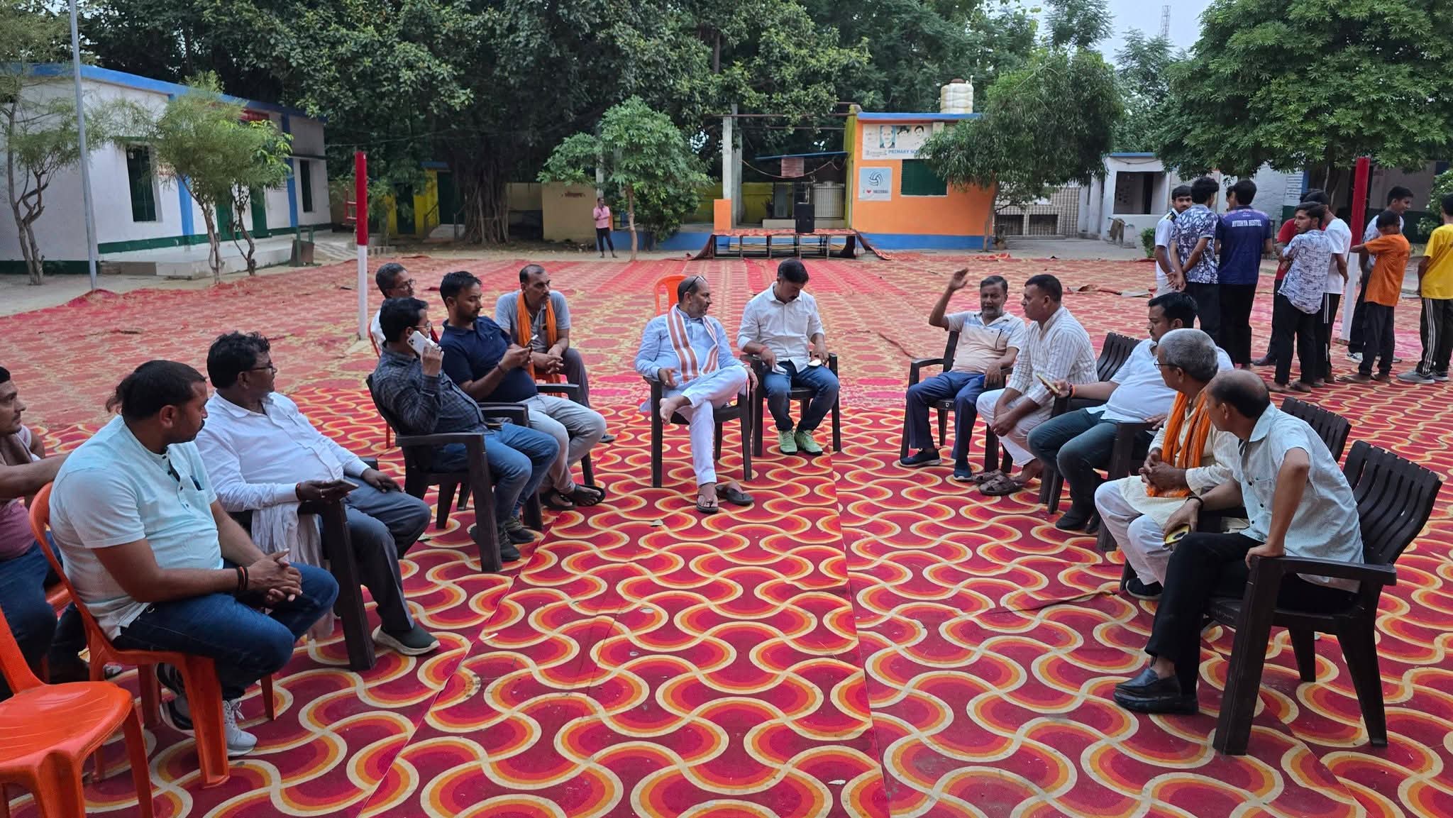 फेफना में अंतरराष्ट्रीय योग दिवस की तैयारियां पूरी, भाजपा नेताओं ने लिया जायजा
