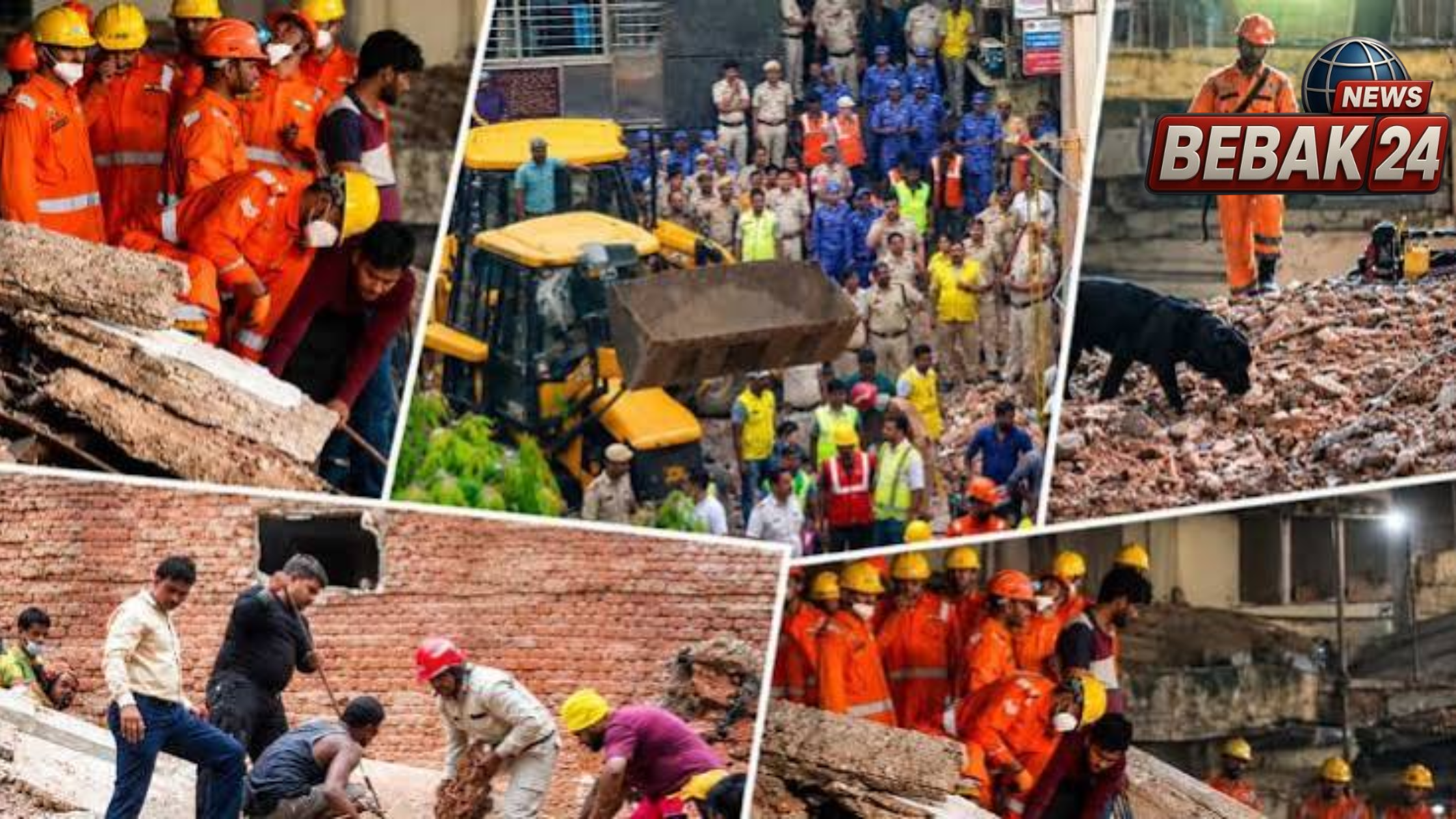 सत्य निकेतन इमारत हादसा: मृतकों की संख्या 7 हुई, एलजी ने बुलाई उच्चस्तरीय बैठक