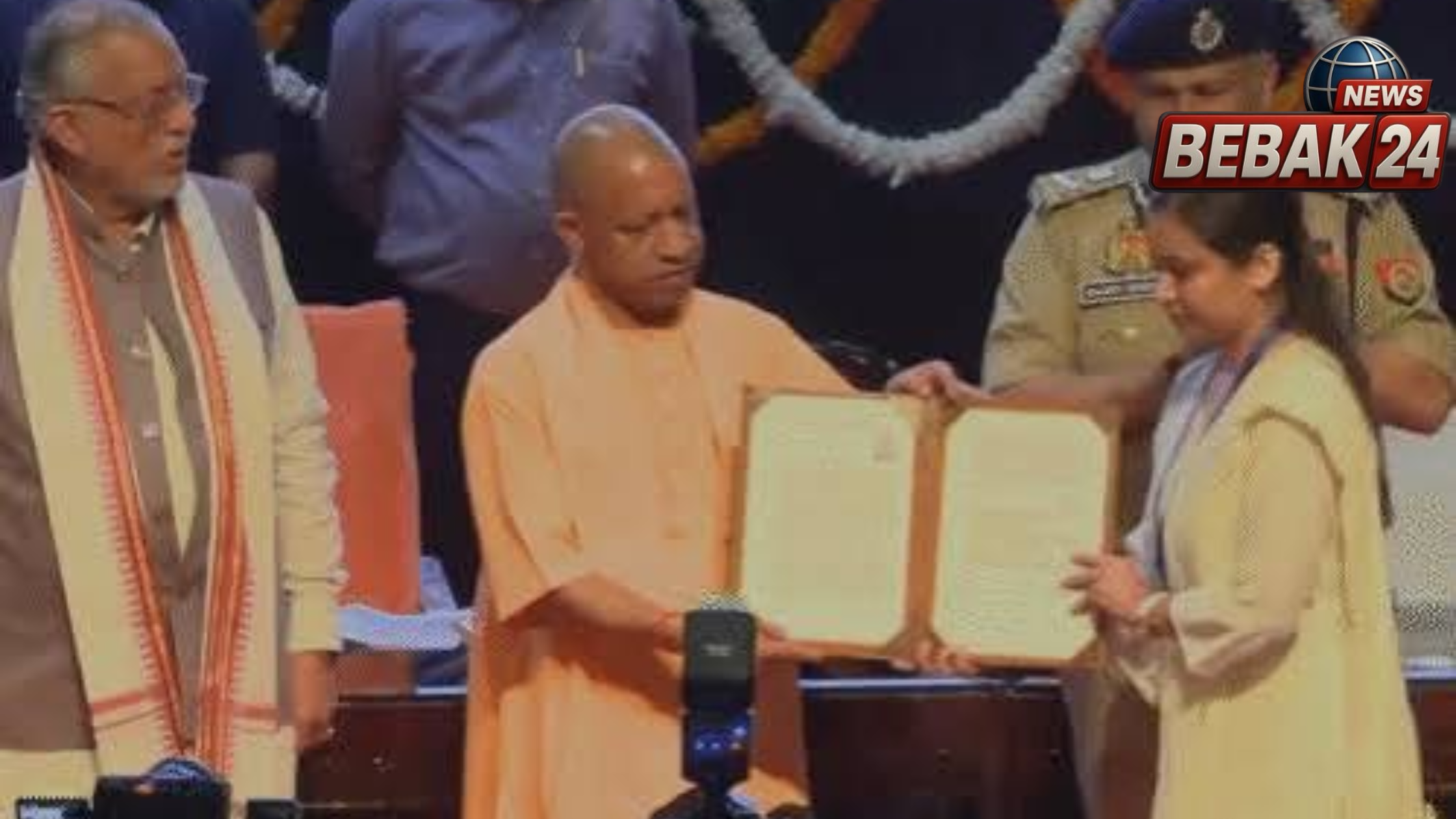 यूपी में 912 पुलिसकर्मियों को नियुक्ति पत्र, योगी बोले- अपराध किया तो अंजाम तय